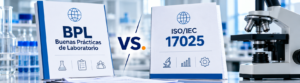 Comparativa de Buenas Prácticas de Laboratorio (BPL) e ISO/IEC 17025 en un laboratorio